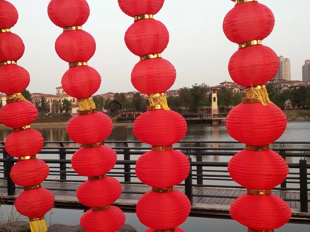 长沙-过年的小区1